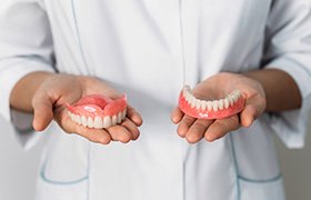 The process of making your new dentures is extremely complicated and fascinating