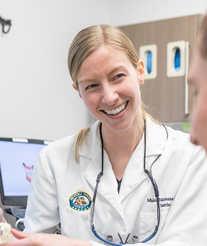Dentist With Patient