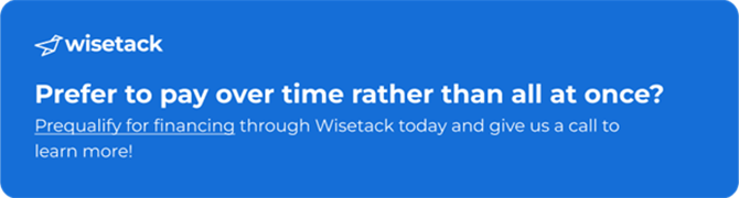 Prequalify for Wisetack financing button